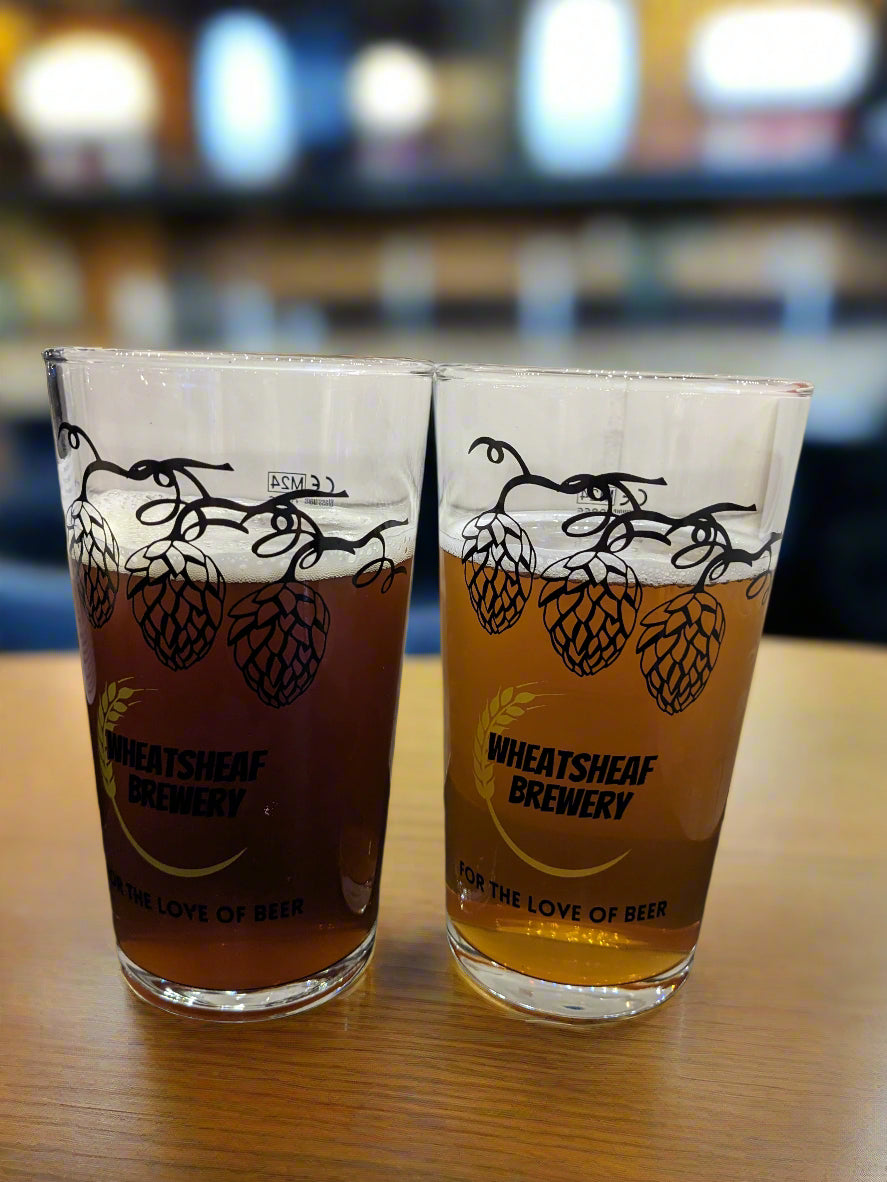 Wheatsheaf Brewery Pint Glass