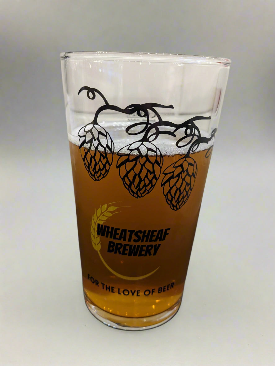 Wheatsheaf Brewery Pint Glass